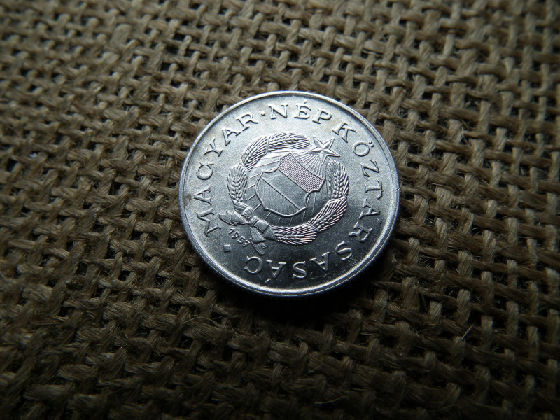 1 forint 1957 , extra , verdefényes , ritka