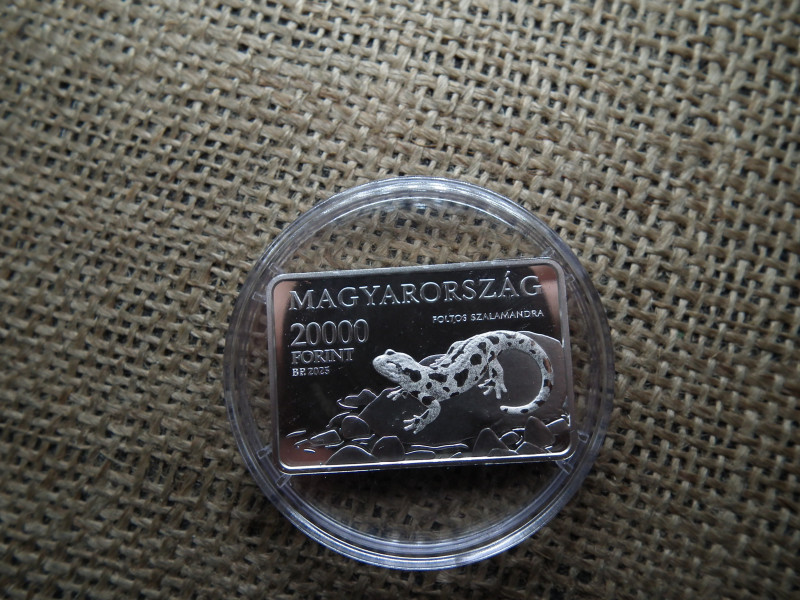Aggteleki Nemzeti Park 20000 forint PP ezüst emlékérme 2025 UNC