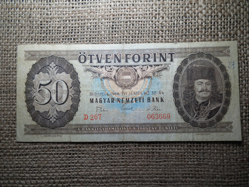 50 forint 1969 