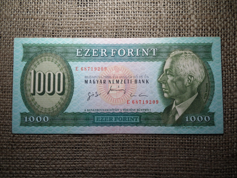 1000 forint 1996 E
