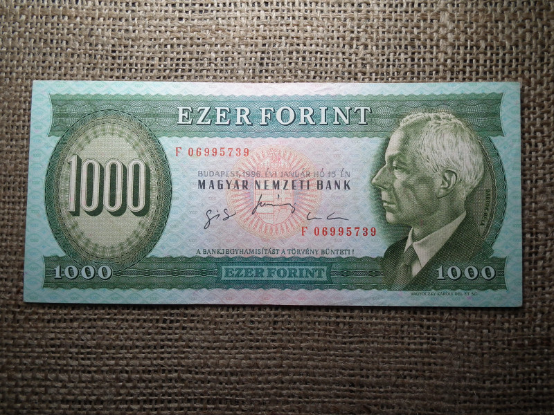 1000 forint 1996 F 