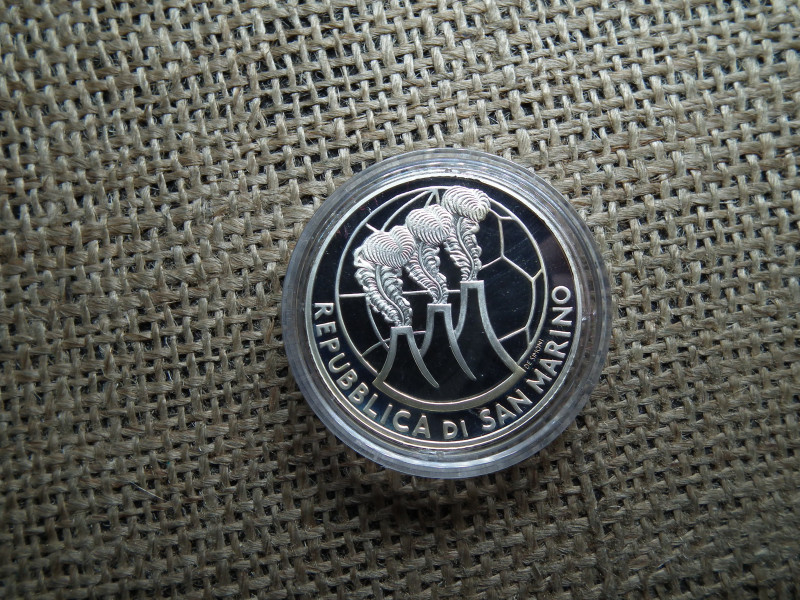 San Marino , ezüst 10 euró 2004 , euro 