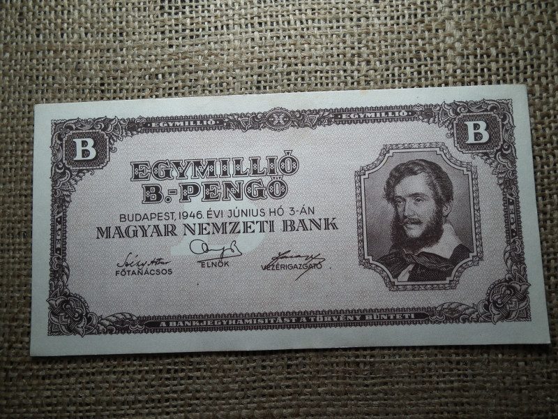 Egymillió B.-pengő 1946 