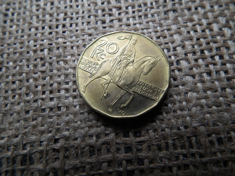 Csehország 20 korun 2012 , korona