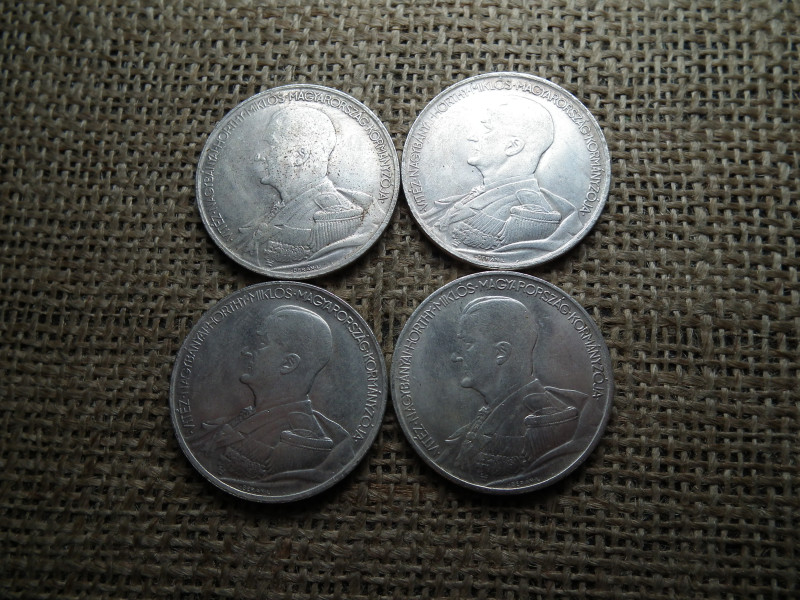HAMIS , Horthy 5 pengő 1939 , sima perem  , ár/db 