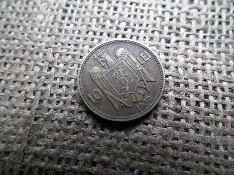 Románia 10 lei 1930 
