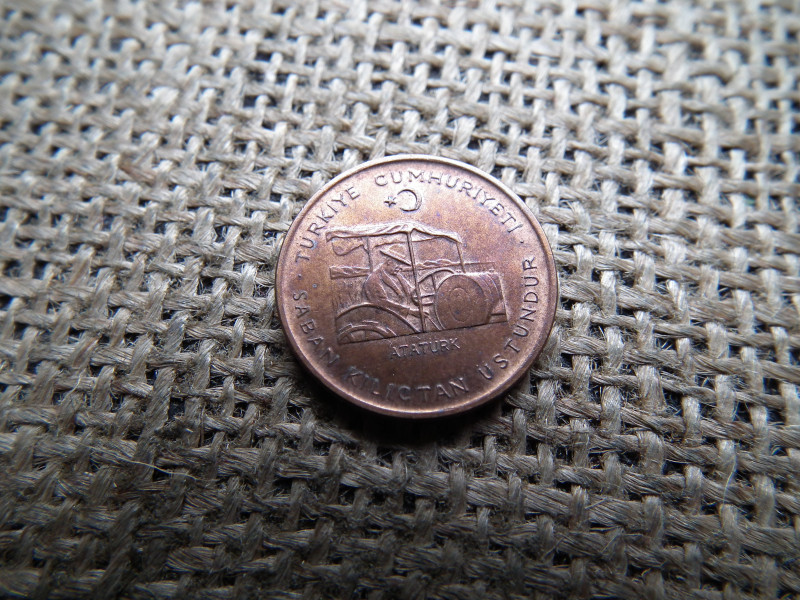 Törökország 10 kurus 1971 FAO 