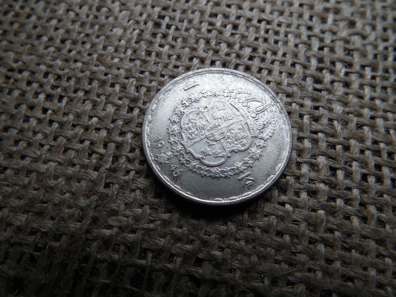 Svédország , ezüst 1 korona 1946