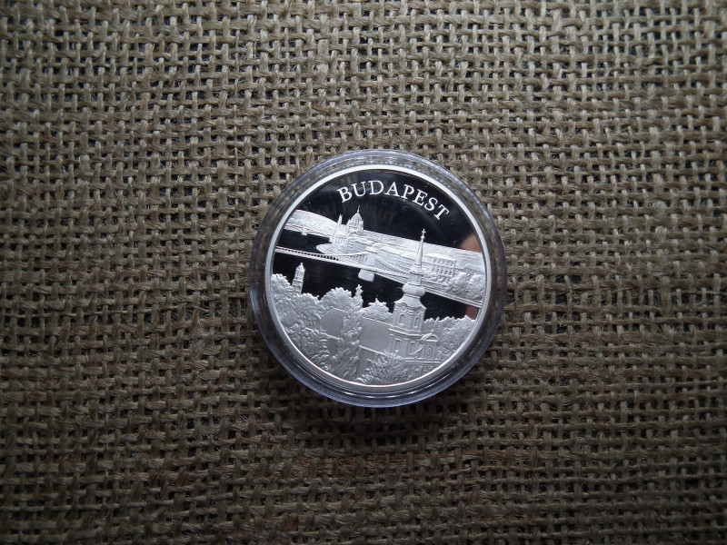 BUDAPEST 5000 FORINT 2009, EZÜST  PP