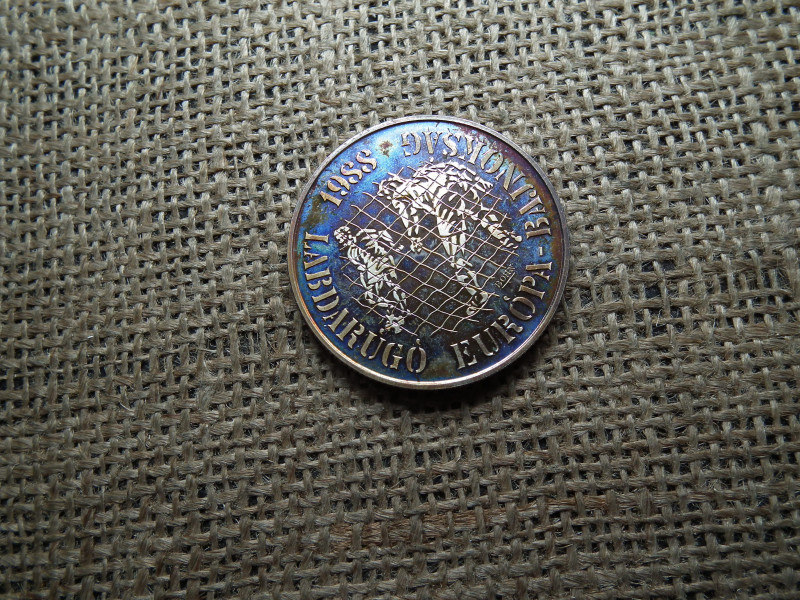 1988 Labdarúgó EB ezüst 500 Forint 1988  PP