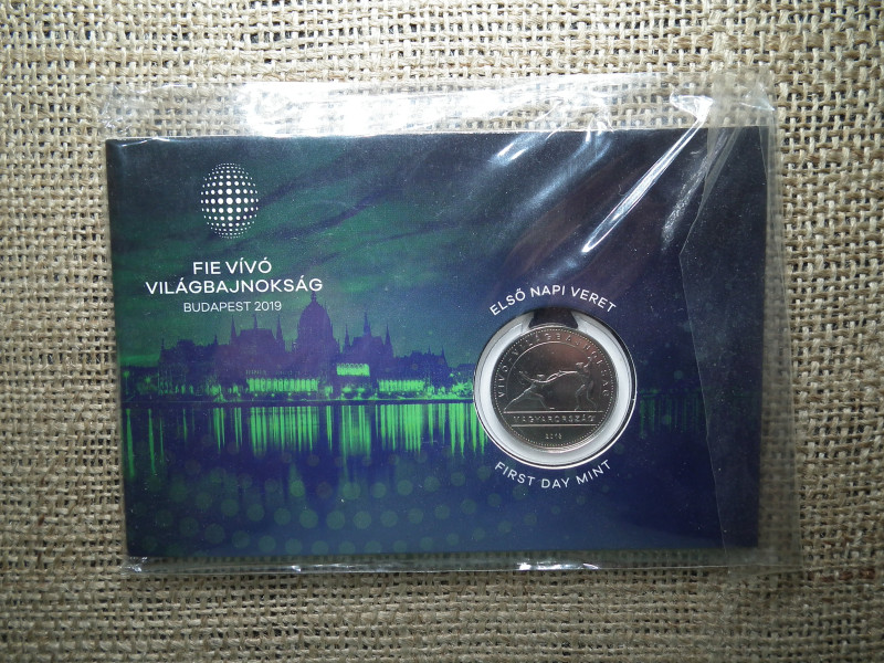 VÍVÓ-VILÁGBAJNOKSÁG - 50 FORINT 2019 BP - ELSŐNAPI