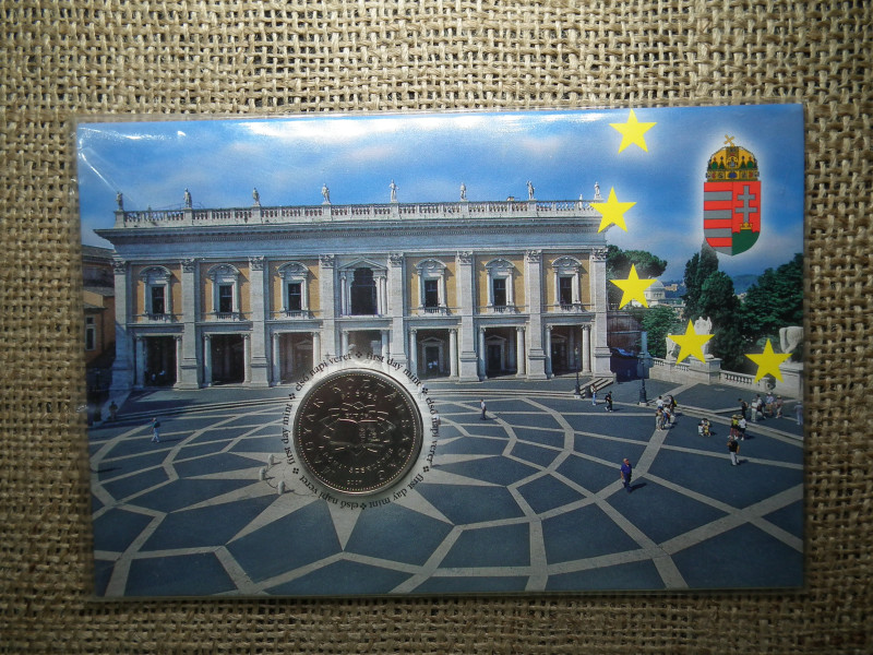 50 forint 2007 Római Szerződés elsőnapi veret