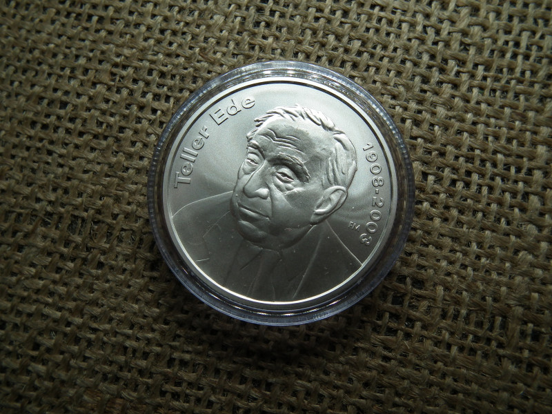 Teller Ede ezüst 5000 forint 2008 BU 