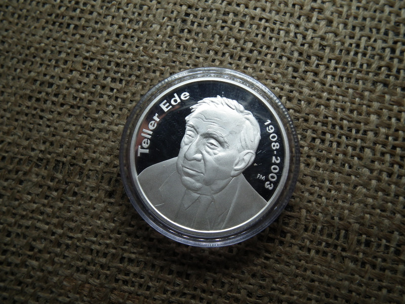 Teller Ede ezüst 5000 forint 2008 PP