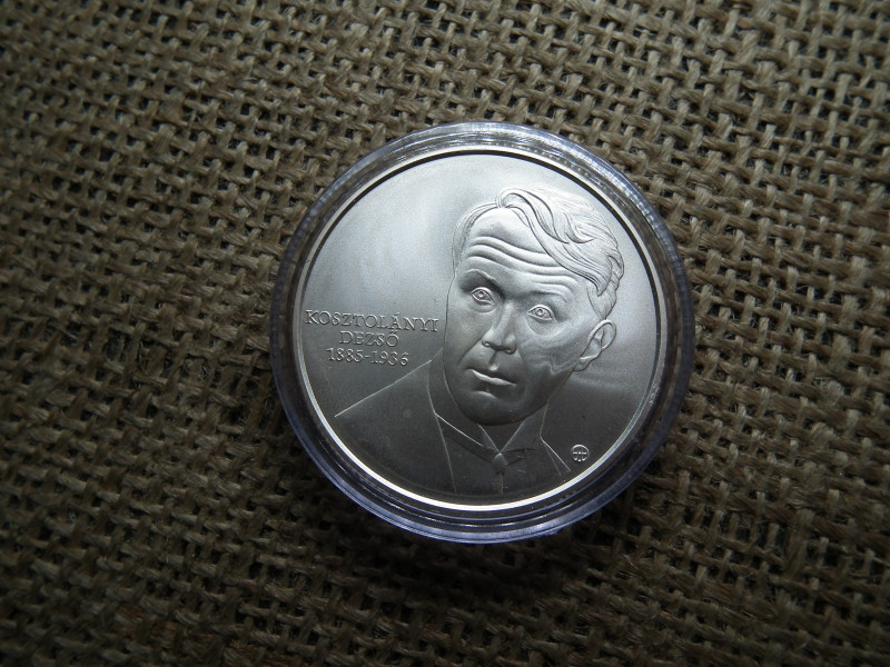 KOSZTOLÁNYI DEZSŐ ezüst 5000 forint 2010 BU