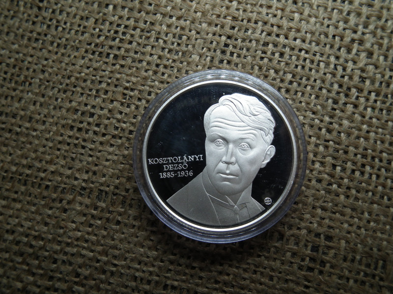 KOSZTOLÁNYI DEZSŐ ezüst 5000 forint 2010 PP
