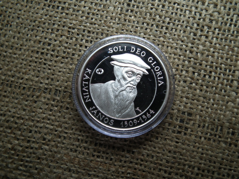 KÁLVIN JÁNOS 5000 FORINT 2009 EZÜST PP