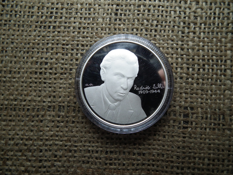 Radnóti Miklós ezüst 5000 Forint 2009 PP 