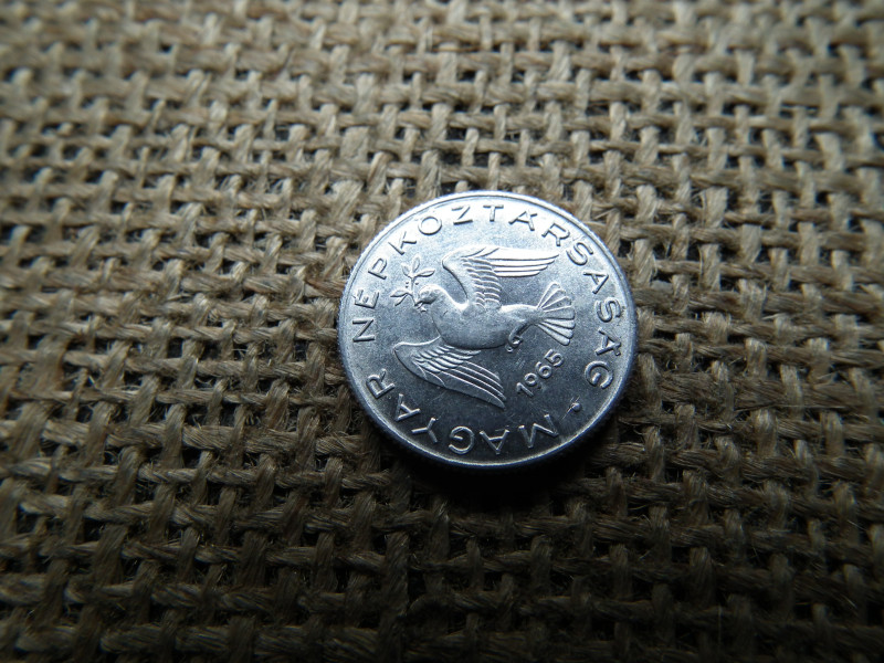 10 fillér 1965 , extra 