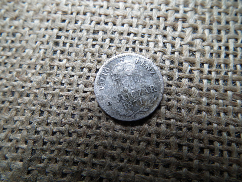 Ezüst 10 krajcár 1871 GYF ! 