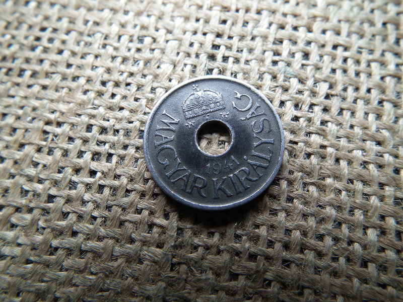 20 fillér 1941 , sherardírozott