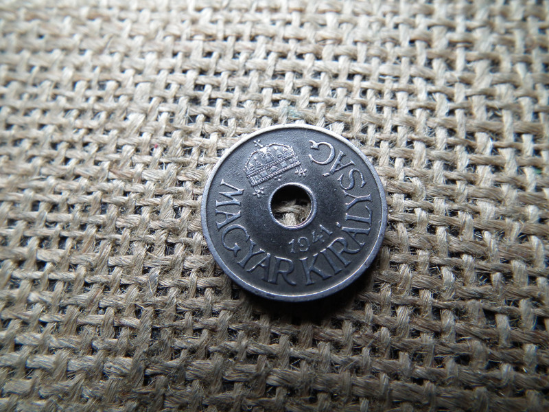 20 fillér 1941 , sherardírozott 