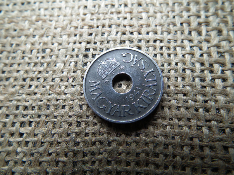 20 fillér 1941 , sherardírozott 