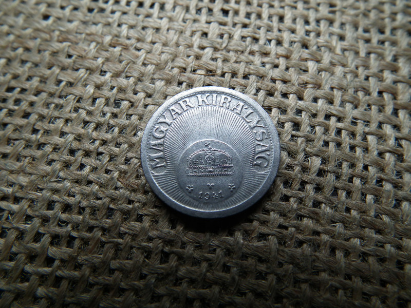 10 fillér 1941 , vas