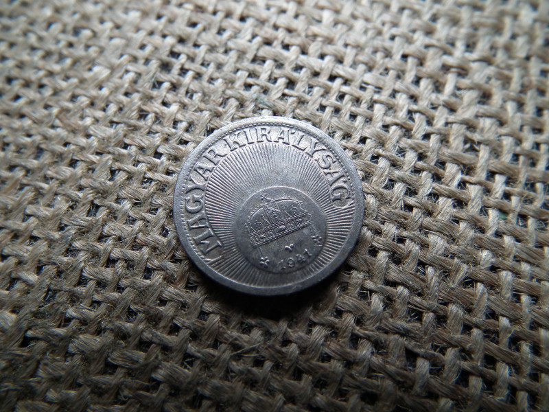 10 fillér 1941 , vas