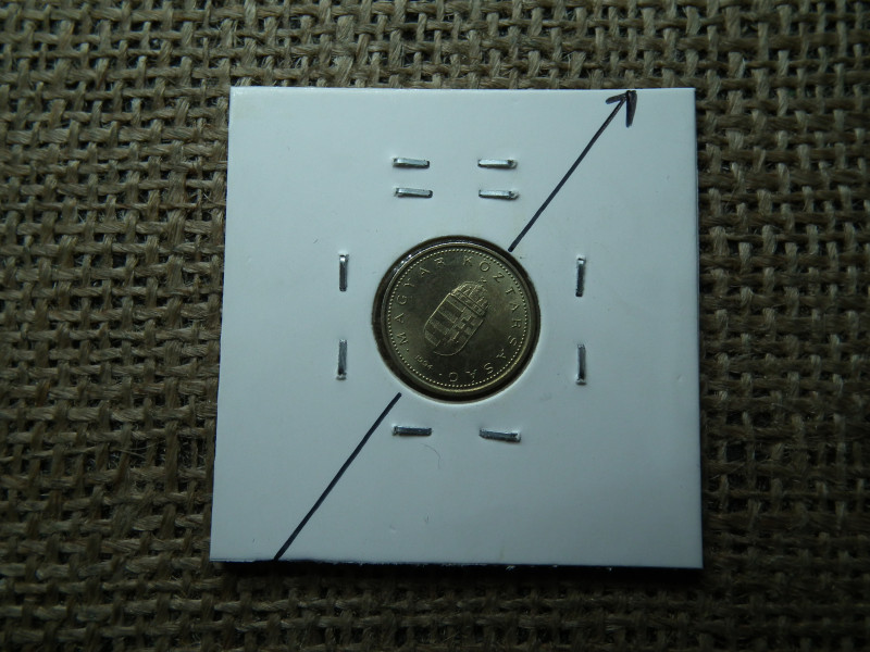 1 forint 1994   , verdehibás , elfordult ! Hibás 