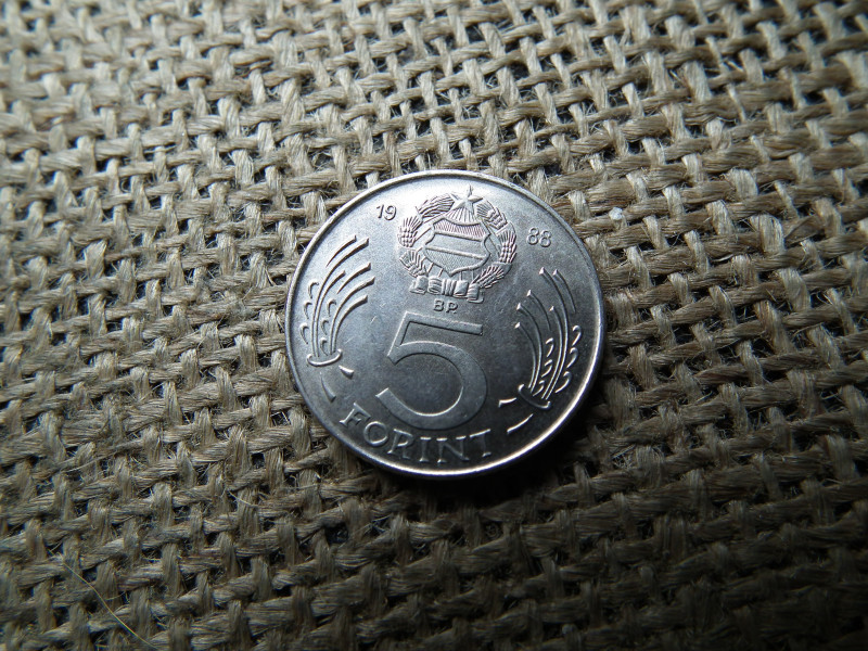 5 forint 1988