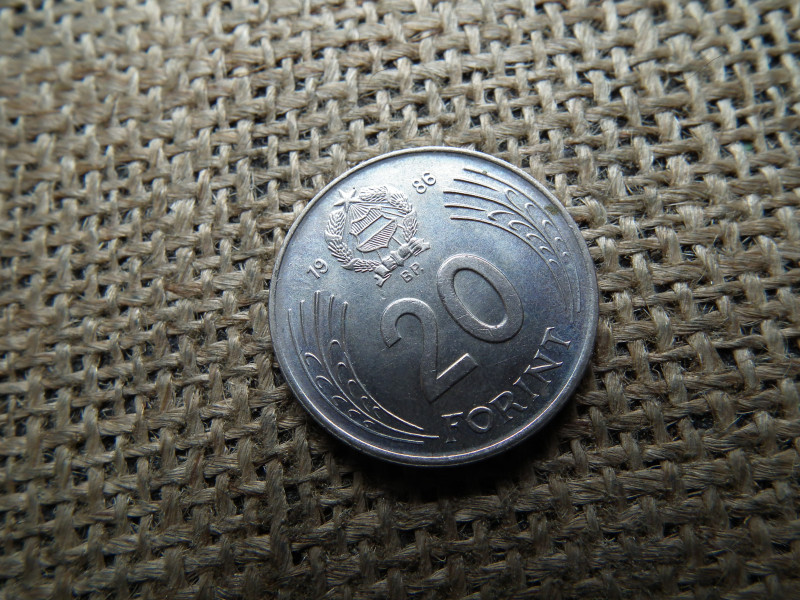 20 forint 1986