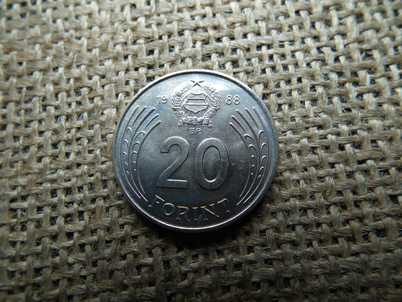 20 forint 1988