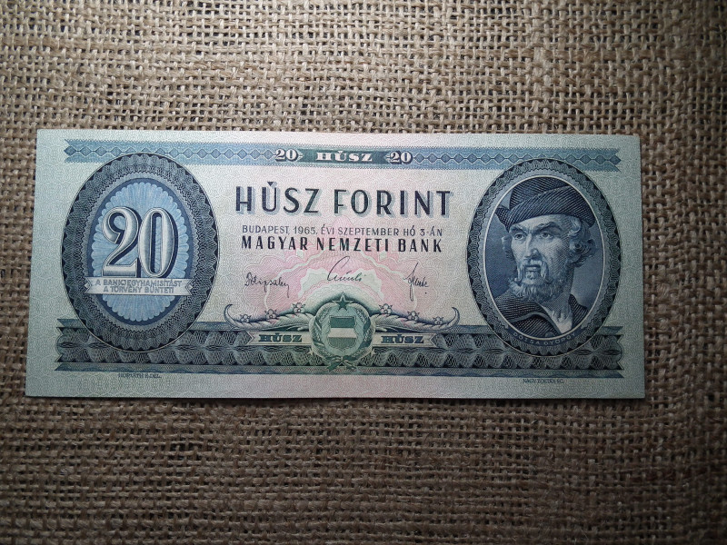 20 forint 1965 , extra