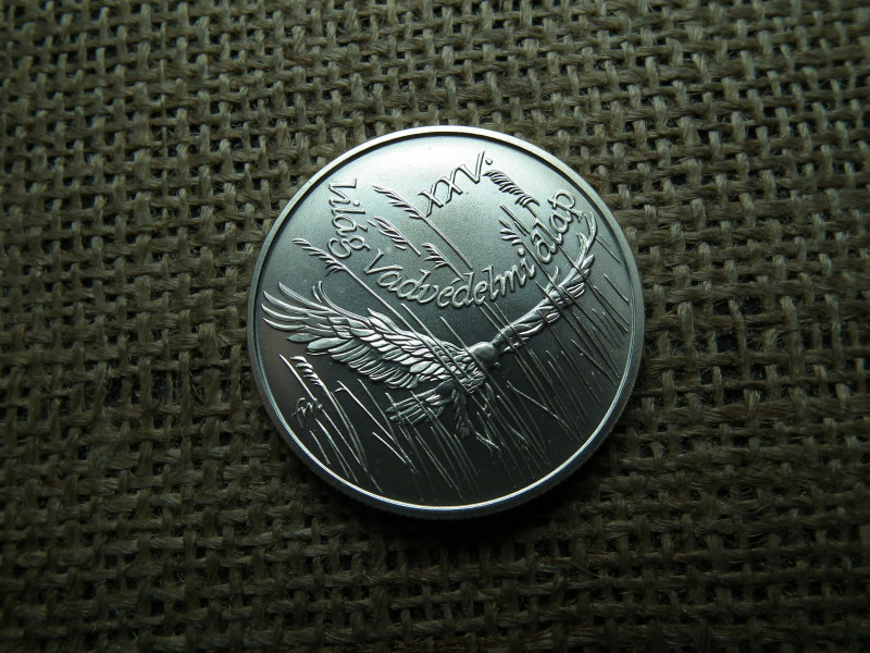 Ezüst 500 forint 1988 , Világ védelmi alap