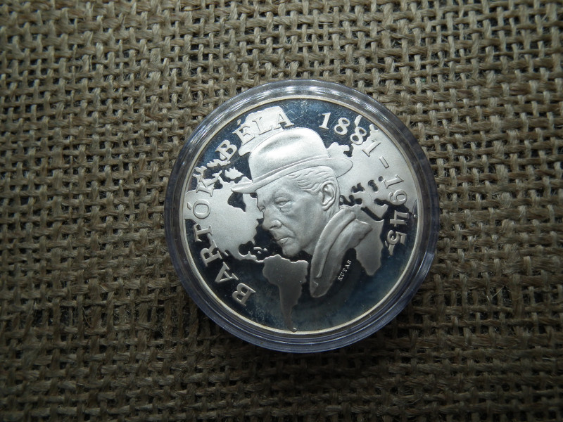 Ezüst 500 forint 1981 PP ,Bartók Béla