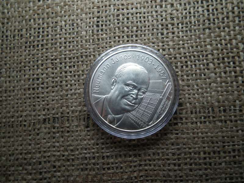 Ezüst 5000 forint 2003 BU, Neumann János