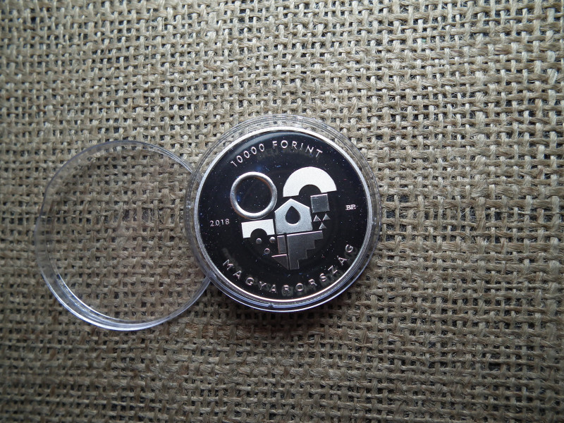 Ezüst 10000 forint 2018 PP ,Családok éve