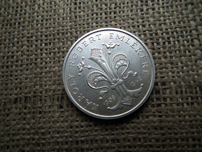 Ezüst 500 forint 1992 , Károly Róbert