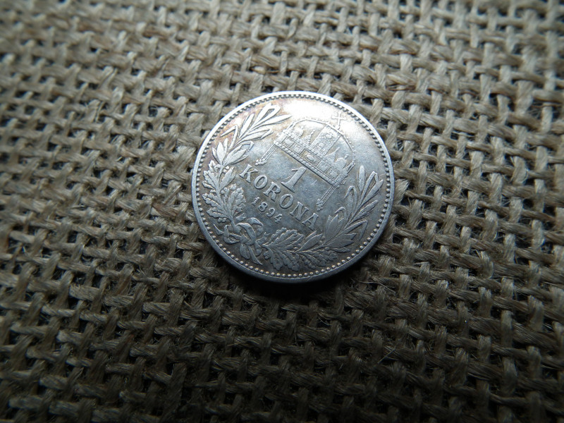 Ferenc József , ezüst 1 korona 1894 KB