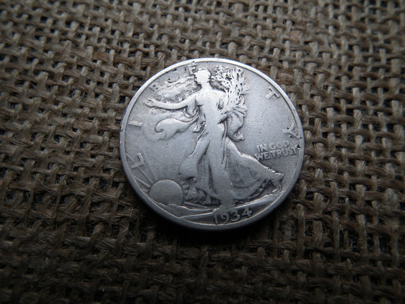 USA , ezüst 1 dollár 1934 , dollar S