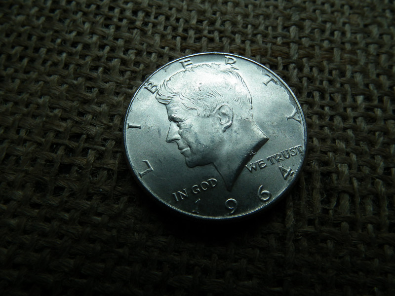 USA , ezüst 1 dollár 1964 , dollar , extra