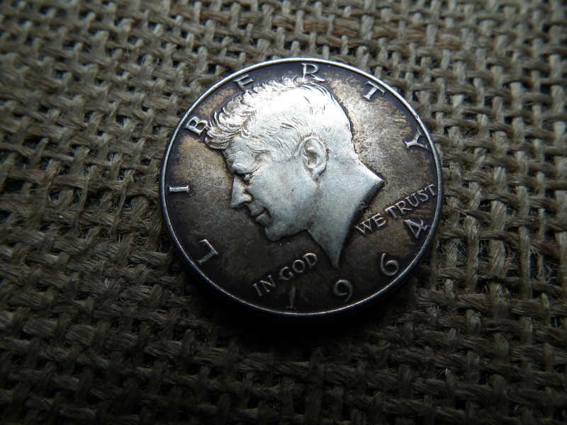 USA , ezüst 1 dollár 1964 , dollar , extra