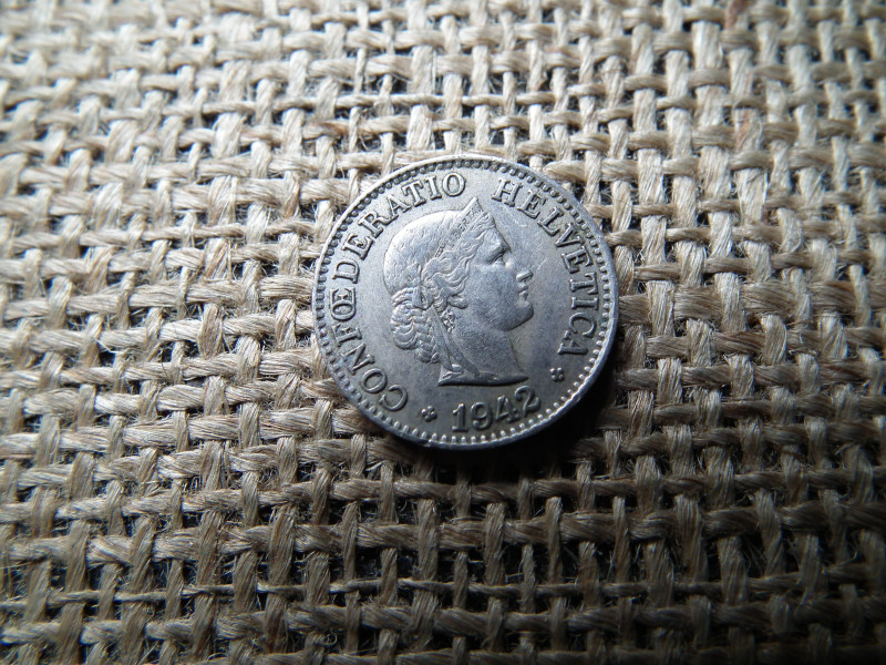 Svájc , 10 rappen 1942