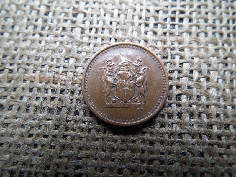 Zimbabwe , Rodézia 1 cent 1971
