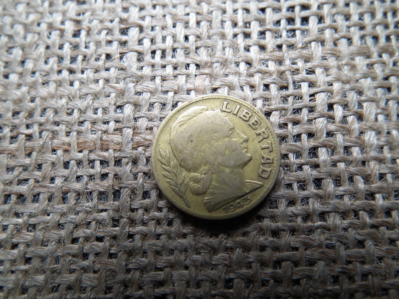 Argentína 10 centavos 1943