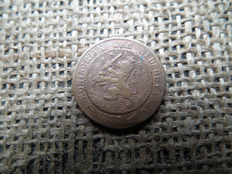 Hollandia , 2 1/2 cent 1877