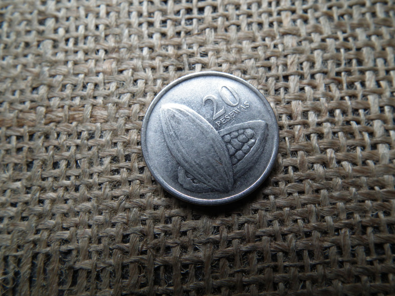 Ghána 20 pesewas 2007