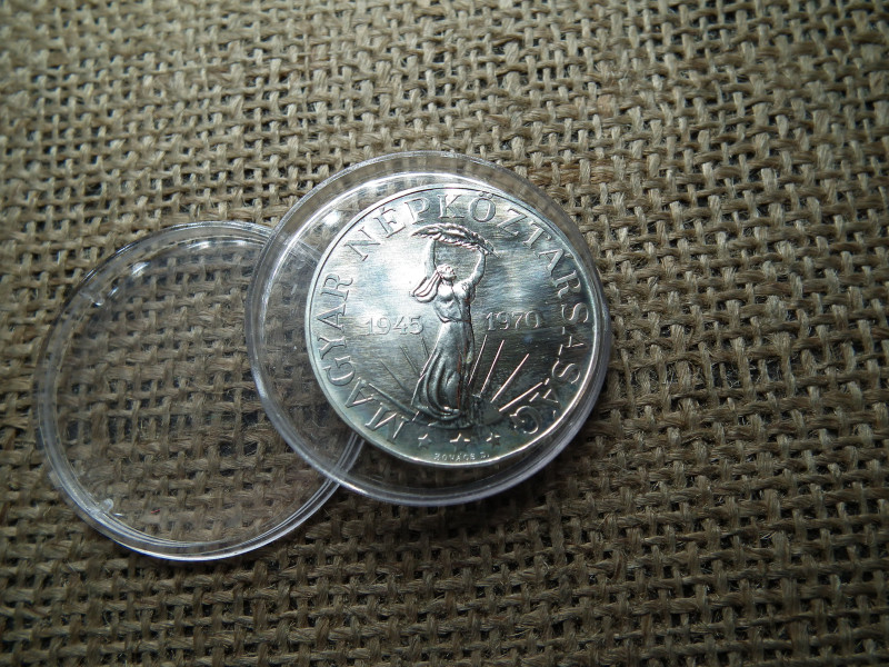 Ezüst 50 forint 1970 felszabadulás , extra