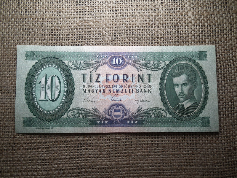 10 forint 1962 